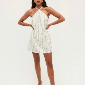 NWT Maui Linen Chalet dress size Medium